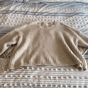 Arula fringe knit sweater
